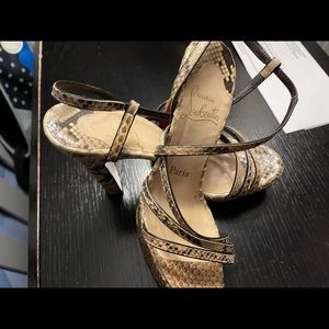 Cristian louboutin sandal high-heeled